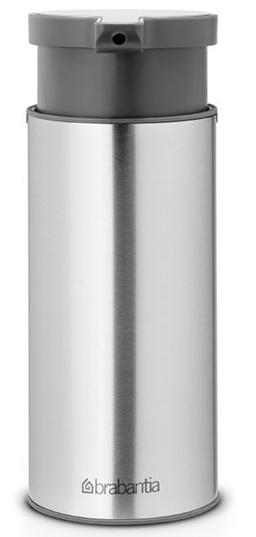 

Brabantia Диспенсер для жидкого мыла, Стальной матовый (FPP), Серебристый