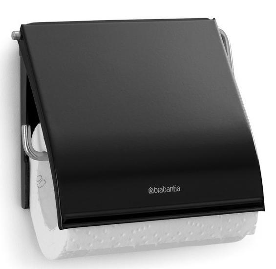 

Brabantia Classic Держатель для туалетной бумаги, Черный матовый