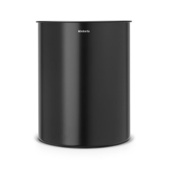 

Brabantia Корзина для бумаг (15 л), Черный матовый