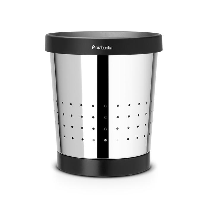 

Brabantia корзина для бумаг (5 л), cтальной полированный, Сталь