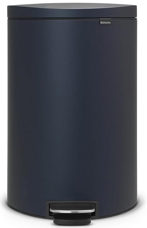 

Brabantia FlatBack (40 л) - мусорный бак с педалью 103889, Черный