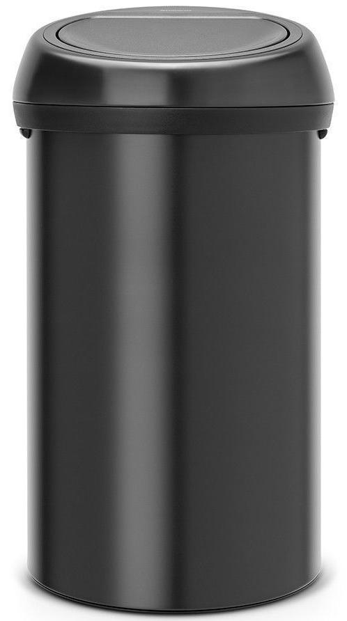 

Brabantia Touch Bin (60л) - мусорный бак 402562, Черный
