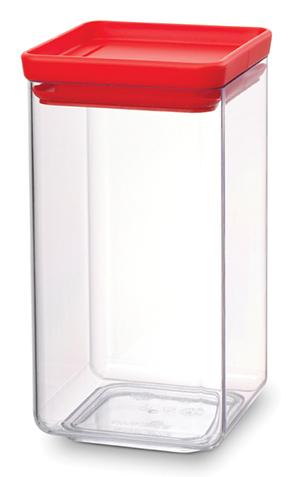 

Brabantia Прямоугольный контейнер 1,6л 290022, Красный