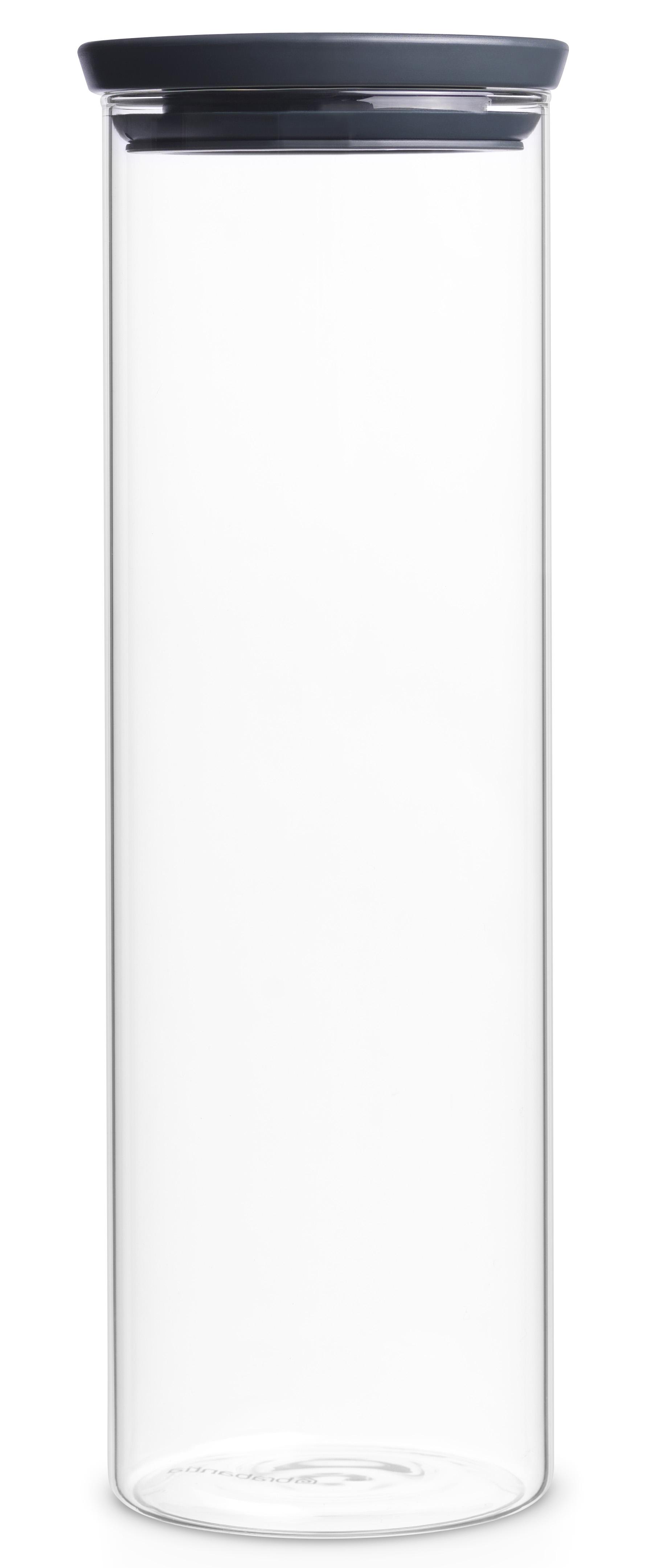 

Brabantia Модульная стеклянная банка 1,9л 298240, Черный
