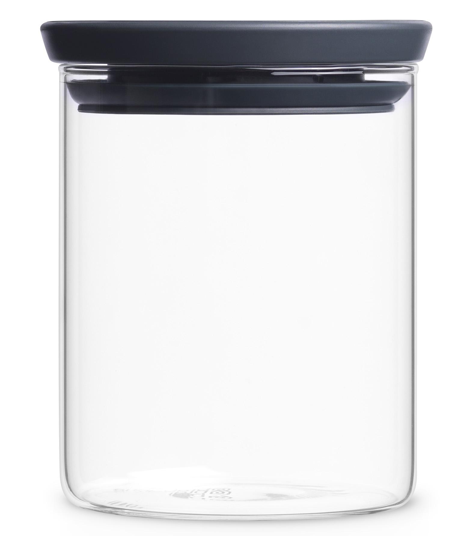 

Brabantia Модульная стеклянная банка 0,7л 298288, Черный