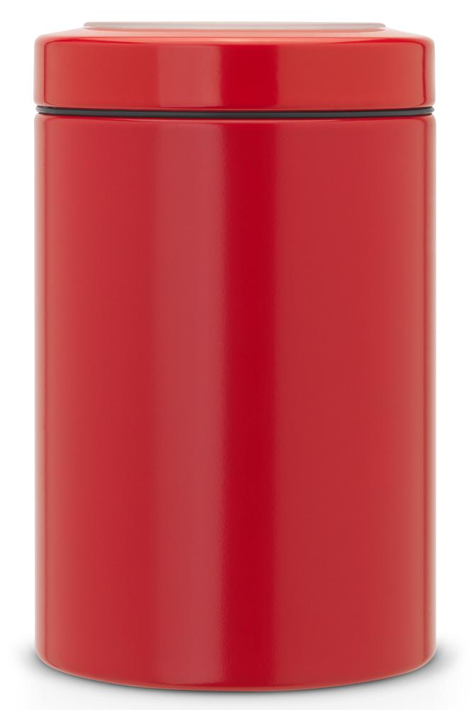 

Brabantia Банка с прозрачной крышкой 1,4л 484049, Красный