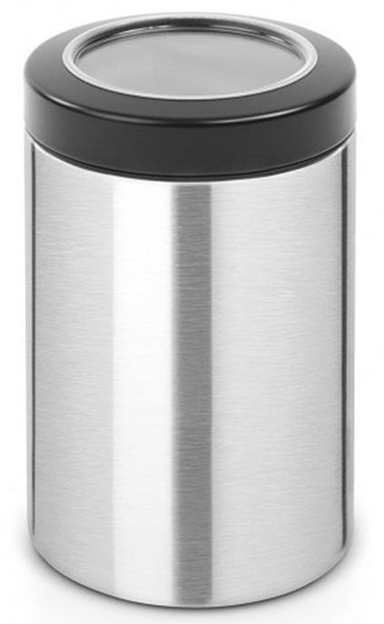 

Brabantia Банка с прозрачной крышкой 1,4л 485565, Серебристый