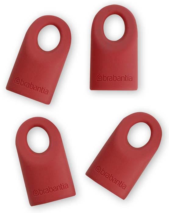 

Brabantia Accent Силиконовые колпачки, 4шт. 464003, Красный