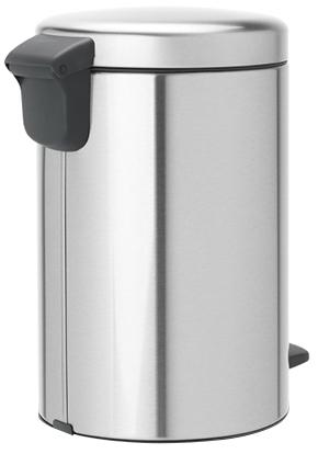 

Brabantia NewIcon (12 л) - мусорный бак с педалью 112041, Серебристый