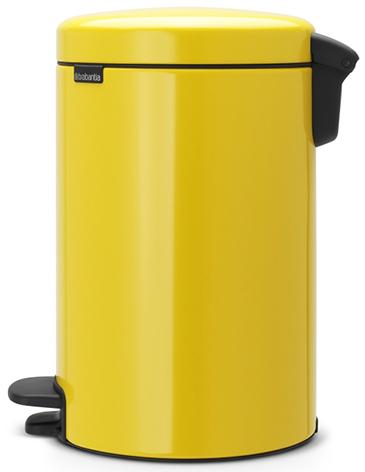 

Brabantia NewIcon (12 л) - мусорный бак с педалью 113567, Желтый