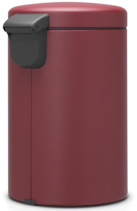 

Brabantia NewIcon (12 л) - мусорный бак с педалью 115820, Бордовый