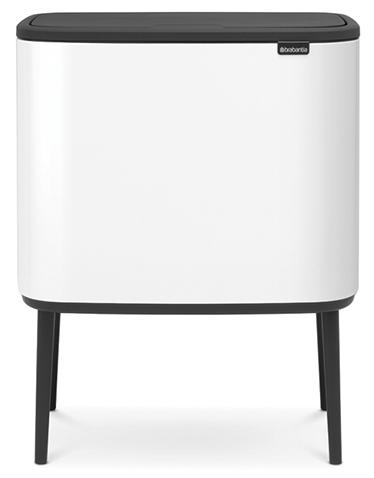 

Brabantia Touch Bin Bo Мусорный бак (11+23 л) 313547, Белый