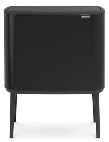 

Brabantia Touch Bin Bo Мусорный бак (11+23 л) 316203, Черный