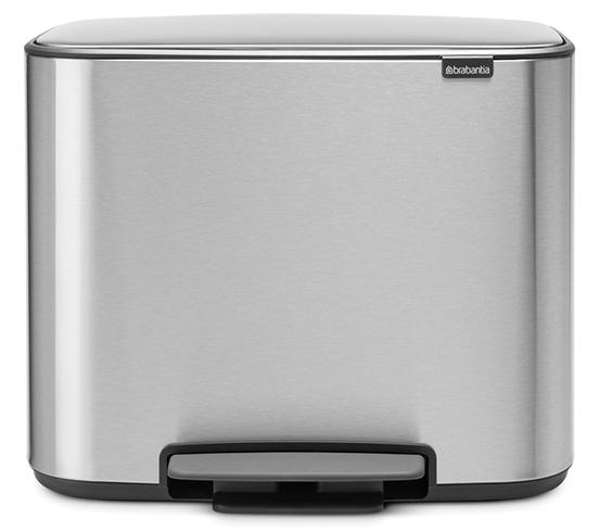

Brabantia Touch Bin Bo Мусорный бак (36 л) 121487, Сталь