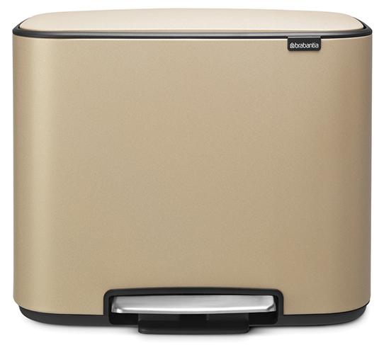 

Brabantia Touch Bin Bo Мусорный бак (36 л) 121623, Бежевый