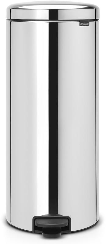 

Brabantia NewIcon (30 л) - мусорный бак с педалью 114762, Серебристый