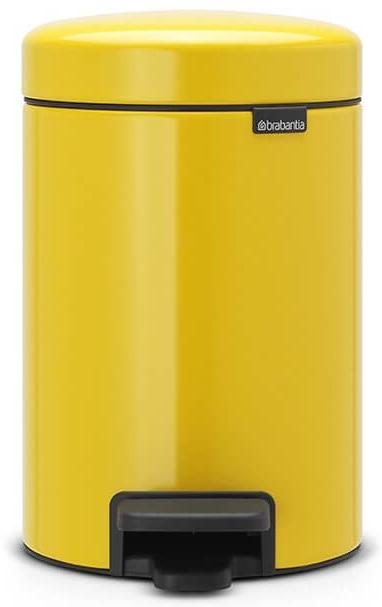 

Brabantia NewIcon (5 л) - мусорный бак с педалью 112522, Желтый