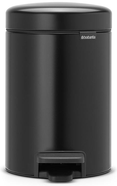 

Brabantia NewIcon (5 л) - мусорный бак с педалью 112928, Черный