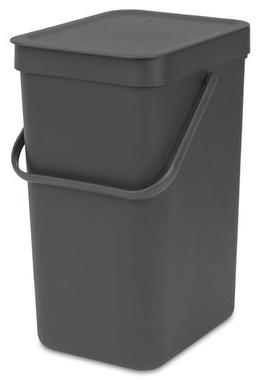 

Brabantia Sort & Go (12л) - мусорное ведро 109805, Черный