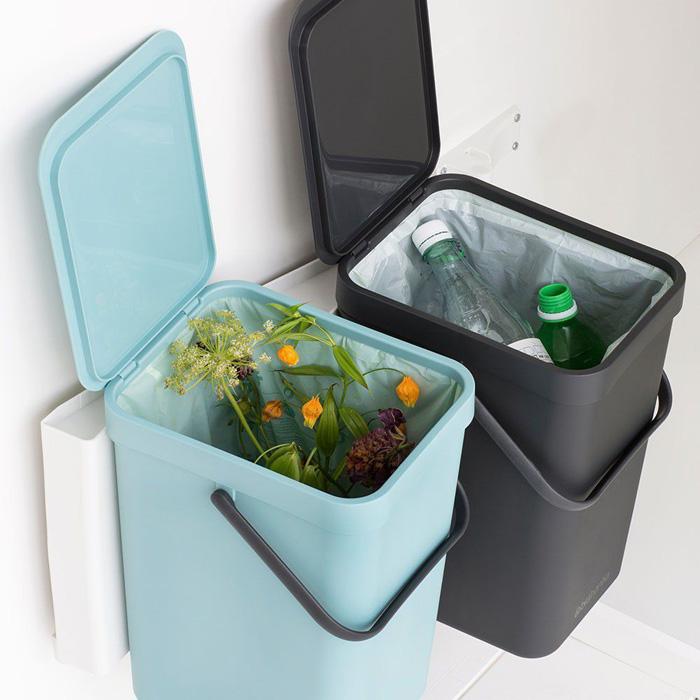 

Brabantia Sort & Go (12л) - набор из 2 ведер 109980, Разноцветный