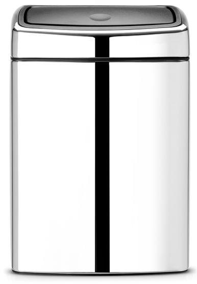 

Brabantia Touch Bin (10л) - мусорное ведро 477201, Серебристый