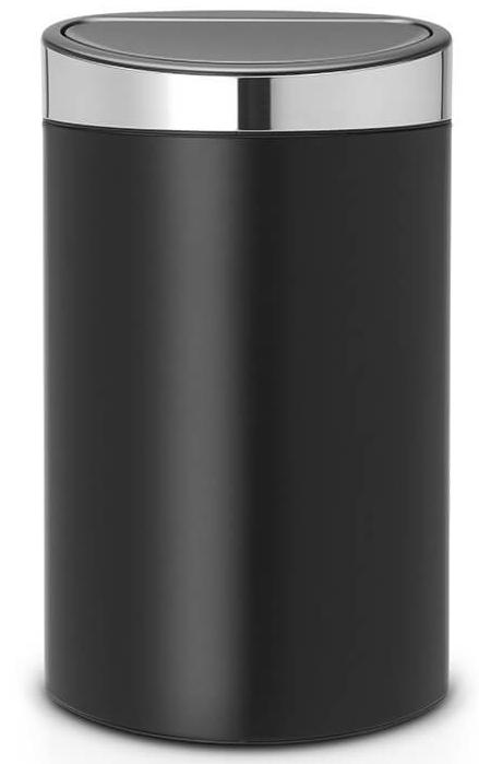 

Brabantia Touch Bin (40л) - мусорный бак 114847, Черный