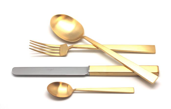 

Cutipol BAUHAUS GOLD матовый набор 24 предмета, Золото