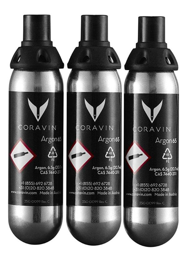 

Coravin Capsules, 2-pack Капсулы с газом Аргон, Черный