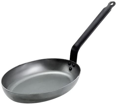 

De Buyer Сarbone plus сковорода овальная 32х22,5 см, Серый
