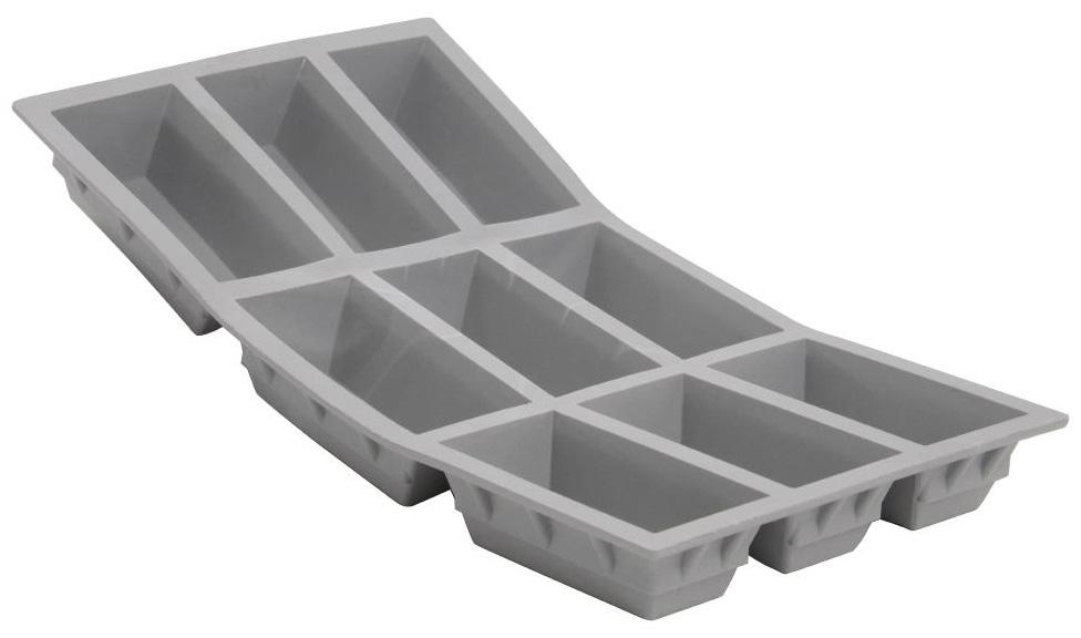 

De buyer Elastomoule Порцион Кекс, 9 ячеек, 30х17,6 см. 1831.01D, Серый