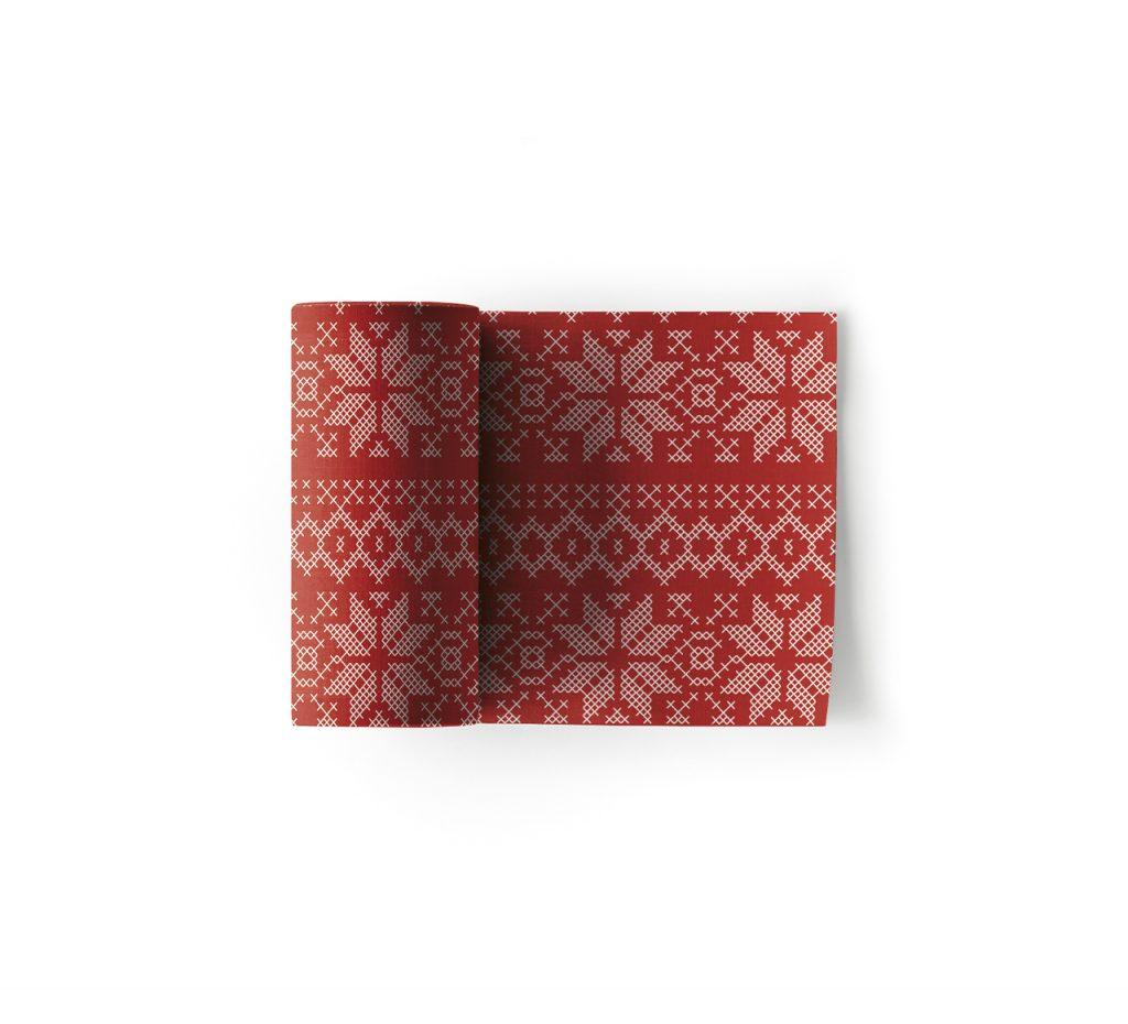 

My Drap Салфетки 11 х 11 см, Cotton Noel, 50 шт в рулоне
