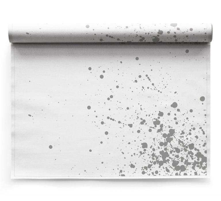 

My Drap Сервировочные маты 48х32см 6шт в рулоне, Linen Silver Splash!