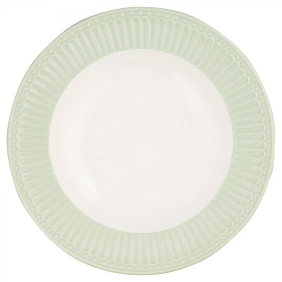 

Greengate Глубокая тарелка Alice pale green, Салатовый