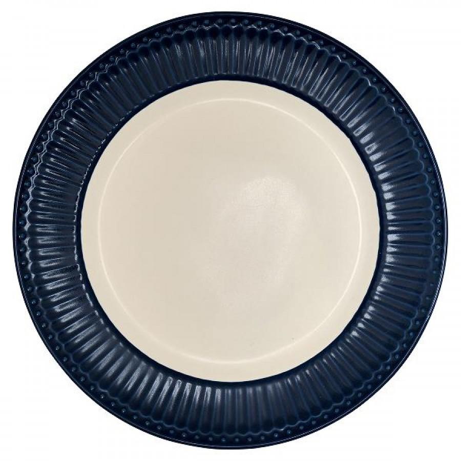 

Greengate Тарелка Alice dark blue, Синий