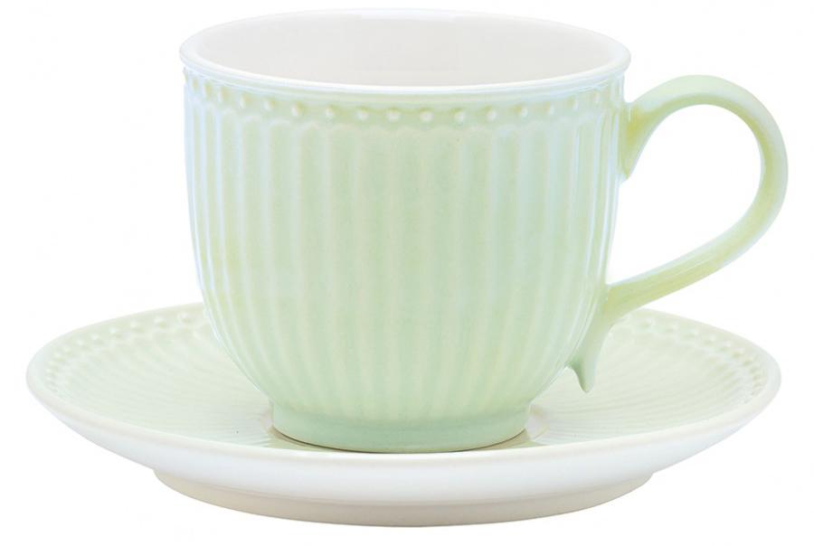 

Greengate Чайная пара Alice pale green, Салатовый