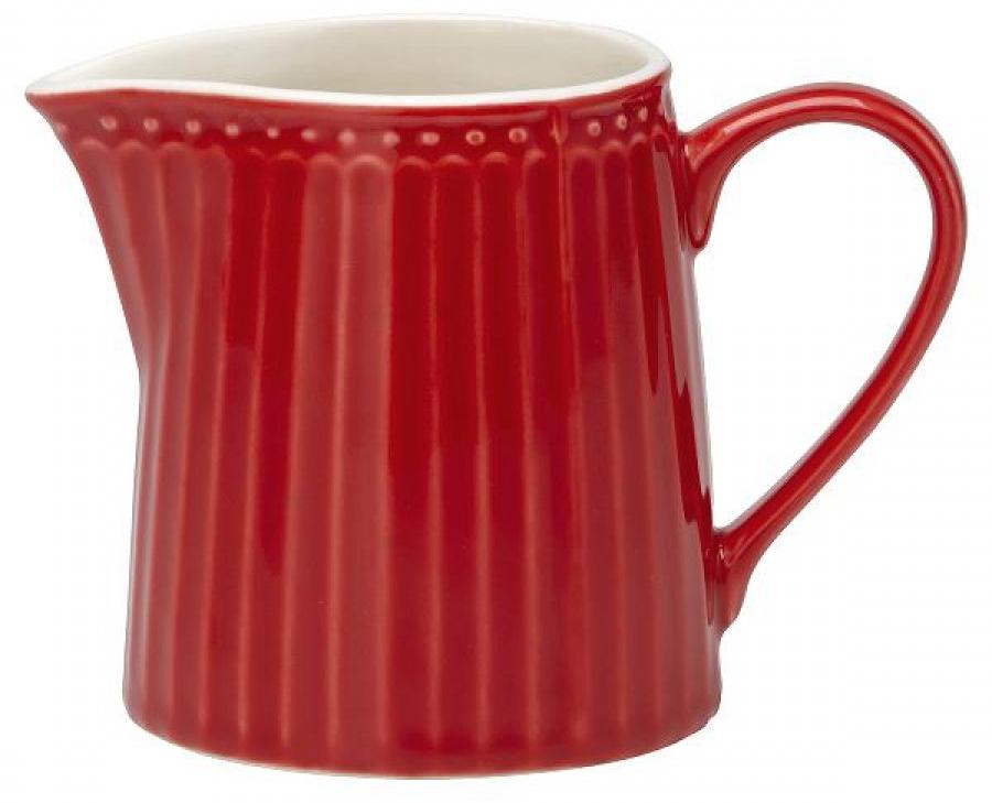 

Greengate Молочник Alice red, Красный