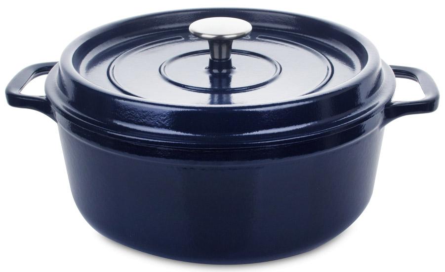 

INVICTA Bleu reglisse Кастрюля 26 см, 5.0 л, синяя, Синий