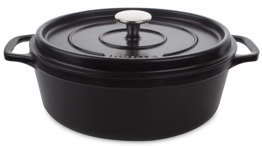 

INVICTA Noir mat Кастрюля 29 см, 5,0 л, черная, Черный