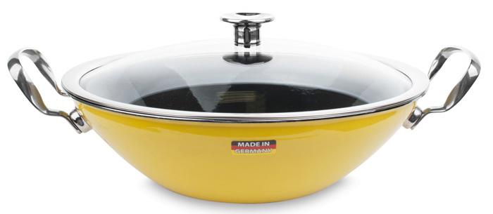 

KOCHSTAR NEO Yellow Вок эмалированный, 30 см, цвет желтый
