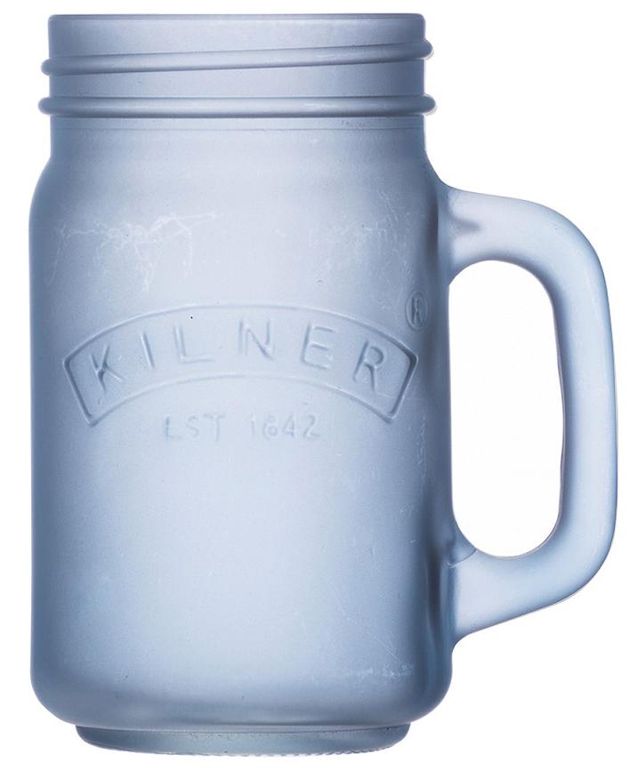 

Kilner Банка с ручкой 400 мл голубая, Голубой