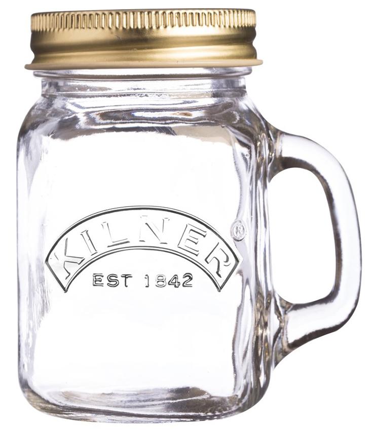 

Kilner Банка с ручкой и крышкой 140 мл, Прозрачный