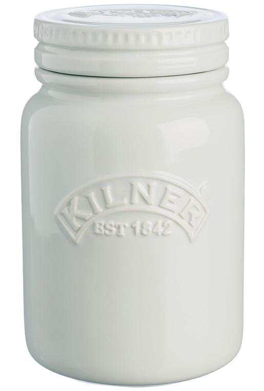 

Kilner Банка Push Top керамическая 600 мл, белая, Белый