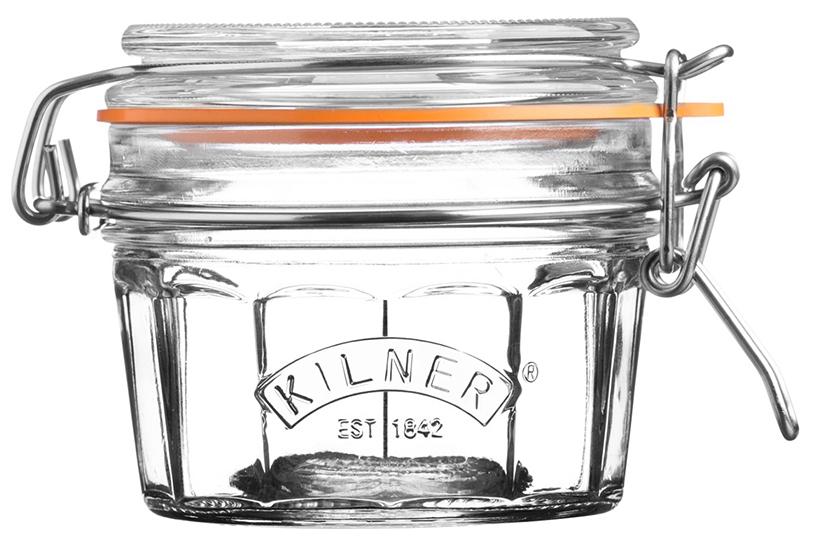 

Kilner Банка гранёная Clip Top 250 мл, Прозрачный