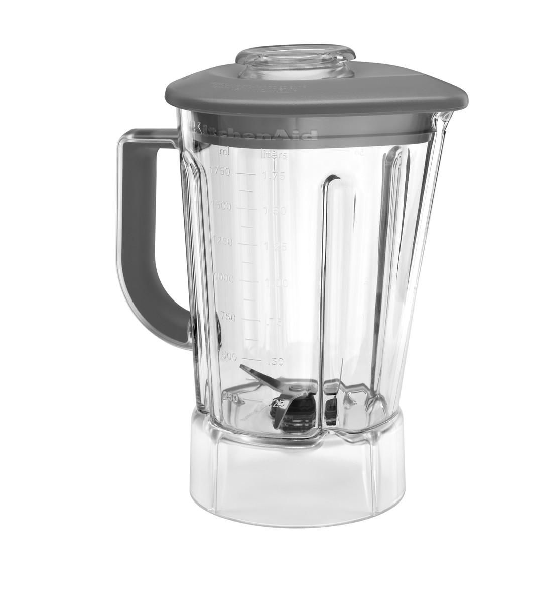 

KitchenAid Стакан для блендера, поликарбонат, 1.75л, с крышкой, Белый