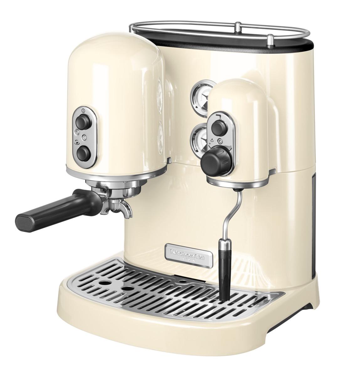 

KitchenAid Кофеварка Artisan Espresso, кремовая, Кремовый