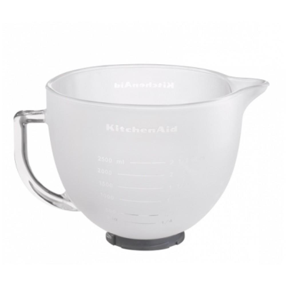 

KitchenAid Чаша стеклянная 4,83 л, матовая, Белый