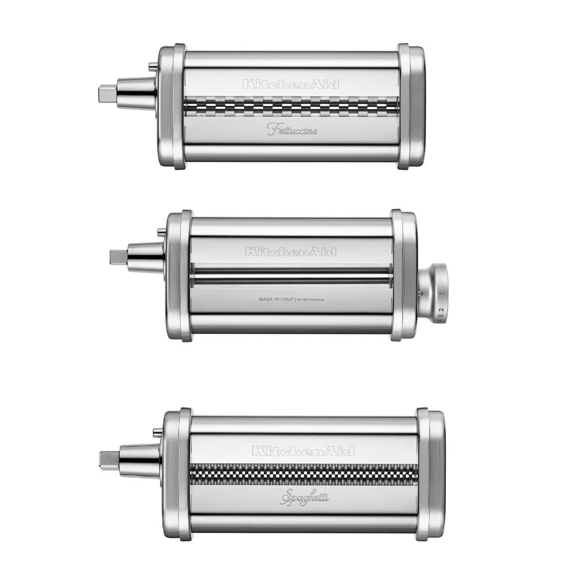 

KitchenAid Насадка ножи роликовые для раскатки теста и нарезки спагетти, феттучини, Сталь