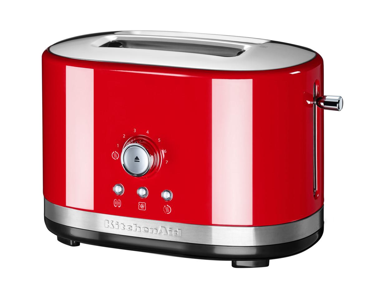 

KitchenAid Тостер с ручным управлением, загрузка 2 хлебца, красный