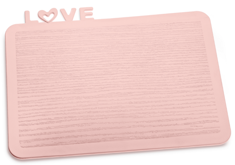 

Koziol HAPPY BOARD LOVE Разделочная доска, розовая