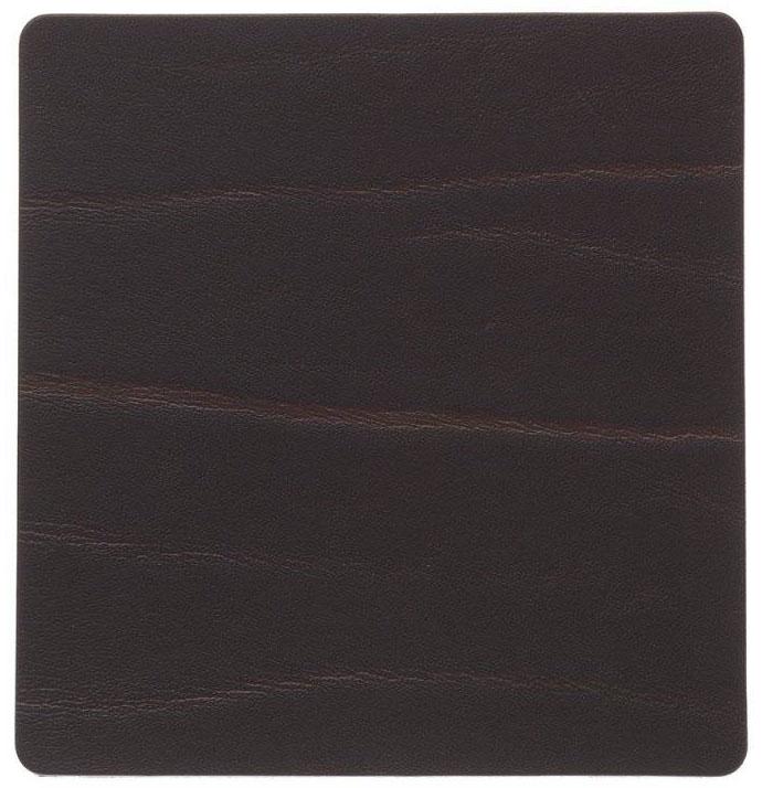 

LIND DNA BUFFALO brown подстаканник квадратный 10x10 см, толщина 2мм, Коричневый